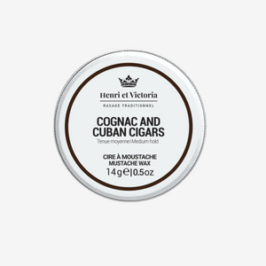 HENRI ET VICTORIA - mustache wax cognac and cigars -14g