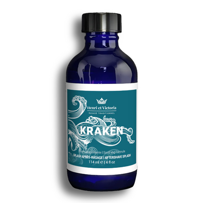 HENRI ET VICTORIA - après-rasage splash kraken - 114 ml