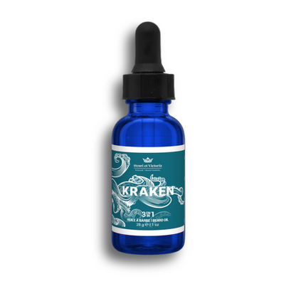 HENRI ET VICTORIA - huile de pré-rasage kraken - 28 ml