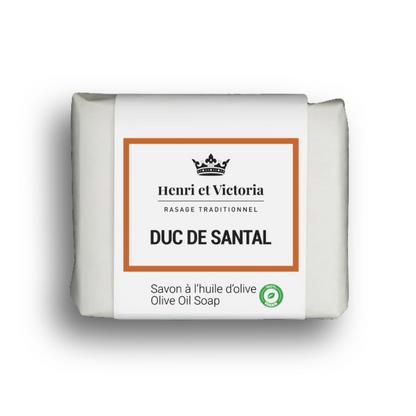 HENRI ET VICTORIA - pain de savon duc de santal 