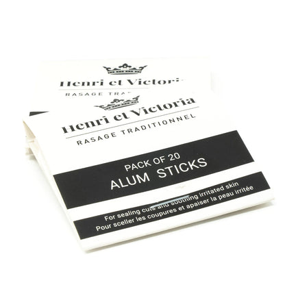 HENRI ET VICTORIA - Allumettes en Alun (Pack de 20)