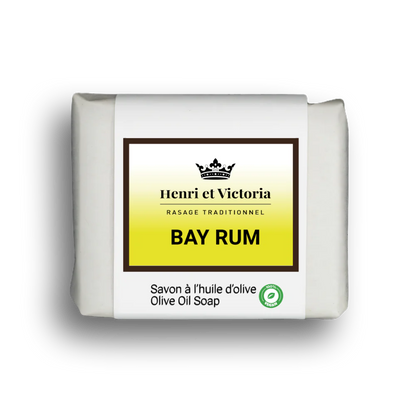 HENRI ET VICTORIA - pain de savon baie rhum 