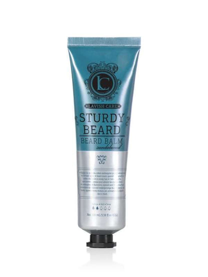 LAVISH CARE - Baume à barbe au bois de santal pour barbe robuste - 100 ml